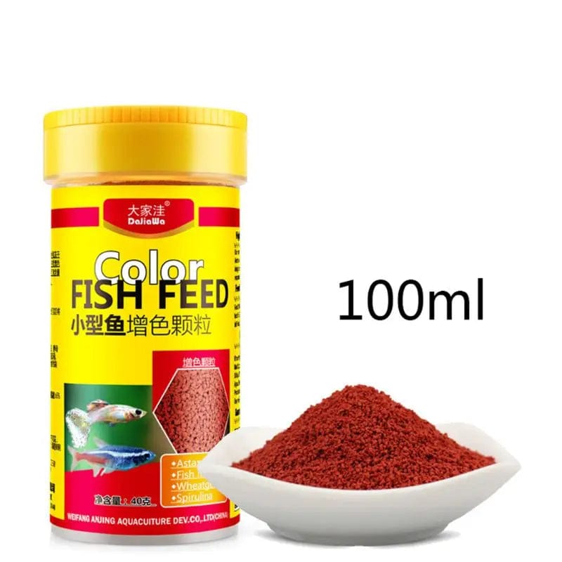 Planet Gates Spirulina Food Tropical Fish Nutrition For Aquarium Fish Tank Color Enhanced Food