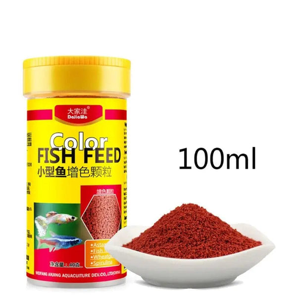 Planet Gates Spirulina Food Tropical Fish Nutrition For Aquarium Fish Tank Color Enhanced Food