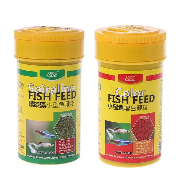 Planet Gates Spirulina Food Tropical Fish Nutrition For Aquarium Fish Tank Color Enhanced Food