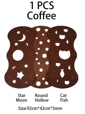 Planet Gates Splicing Cat Toy Felt Pom Nest Deformable Kitten Tunnel Collapsible Tube House Tunnel Interactive Pet Pusscat Security Sense