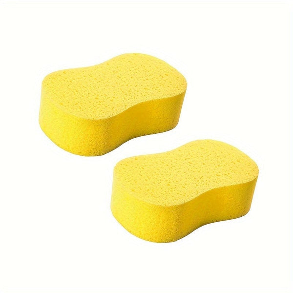 Planet Gates Sponge 2pcs Car Wash Sponge Extra Large Water Absorbing And Decontamination Sponge Block Special Tools For Automotive Supplies Brush Car Wipe Coral Sponge