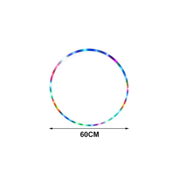 Planet Gates Sport Hoop loose weight materiel sport fitness hoop equipment yoga Circle 90CM 7Color aro LED Flashing Sport body building Ring