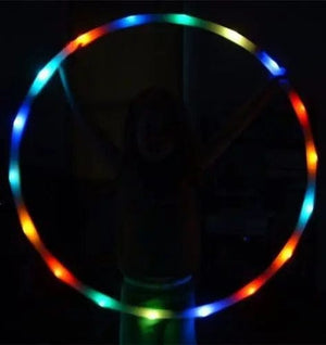 Planet Gates Sport Hoop loose weight materiel sport fitness hoop equipment yoga Circle 90CM 7Color aro LED Flashing Sport body building Ring