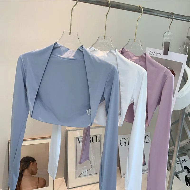 Planet Gates Sports Cardigan Yoga Coat Outdoor Shirts Gym Workout Running Women Blouse Quick Dry Clothing Long Sleeves Tops