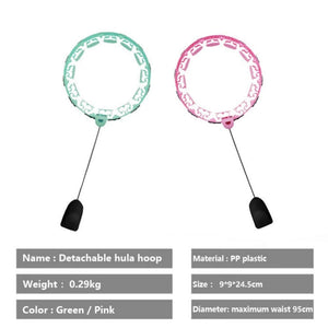 Planet Gates Sports Hoop Waist Trainer Exercise At Home Sport Weights Slimming Belly Portable Fitness Equipment Body Building Entertainment