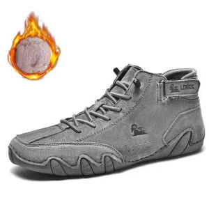 Planet Gates Sports Shoes Men's Winter 2023 New Casual Shoes High Top Hiking Winter Warmth Fur Designer Fashion Casual  Lace Up Shoes