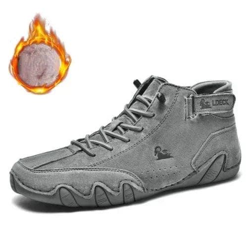 Planet Gates Sports Shoes Men's Winter 2023 New Casual Shoes High Top Hiking Winter Warmth Fur Designer Fashion Casual  Lace Up Shoes