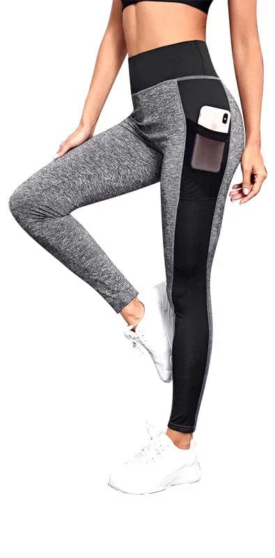 Planet Gates Sportswear Woman Gym Leggings Pocketed Yoga Pants Fitness Running Pants Stretchy Sportswear Plus Size Sports Gym Pant for Women
