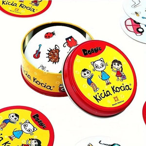 Planet Gates Spot It Doubble Game Card Multiplayer Party Family Gathering Find The Difference Board Game Card Cartoon Kids Educational Gifts