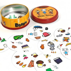 Planet Gates Spot It Doubble Game Card Multiplayer Party Family Gathering Find The Difference Board Game Card Cartoon Kids Educational Gifts