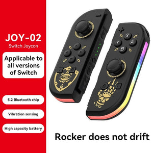 Planet Gates Spray soldier STORM WYRM Bluetooth Joystick for Switch NS Game Left and Right Wireless Small Handle With RGB LIght JOY-02