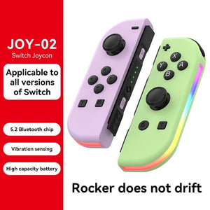 Planet Gates Spray soldier STORM WYRM Bluetooth Joystick for Switch NS Game Left and Right Wireless Small Handle With RGB LIght JOY-02