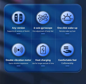 Planet Gates Spray soldier STORM WYRM Bluetooth Joystick for Switch NS Game Left and Right Wireless Small Handle With RGB LIght JOY-02