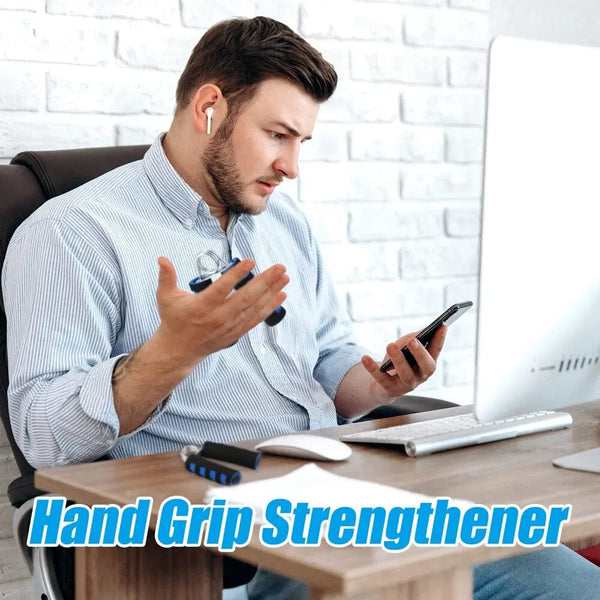 Planet Gates Spring Hand Grip Finger Strength Finger Trainer Power Exerciser Sponge Forearm Grip Strengthener Carpal Expander Hand Trainer