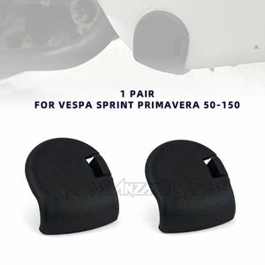 Planet Gates SPRINT 1 PAIR BLACK For Vespa Sprint Primavera GTS GTV LX LXV S Motorcycle Fairing Frame Cover Chassic Side Plug ABS Plastic Blockers