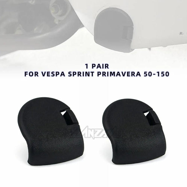 Planet Gates SPRINT 1 PAIR BLACK For Vespa Sprint Primavera GTS GTV LX LXV S Motorcycle Fairing Frame Cover Chassic Side Plug ABS Plastic Blockers
