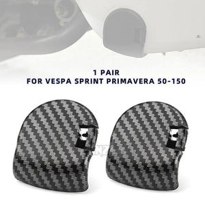 Planet Gates SPRINT 1 PAIR CARBON For Vespa Sprint Primavera GTS GTV LX LXV S Motorcycle Fairing Frame Cover Chassic Side Plug ABS Plastic Blockers