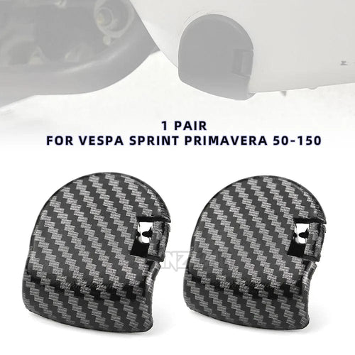 Planet Gates SPRINT 1 PAIR CARBON For Vespa Sprint Primavera GTS GTV LX LXV S Motorcycle Fairing Frame Cover Chassic Side Plug ABS Plastic Blockers