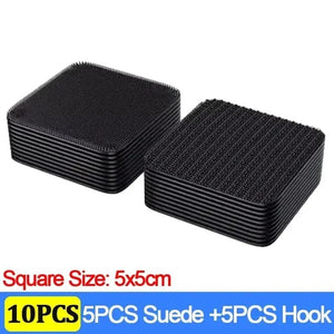 Planet Gates Square-10pcs Carpet Fixing Stickers 100/2pcs Double High Adhesive Car Fixed Patches Non-slip Mat Home Floor Foot Mats Non-slip Grip Tapes New