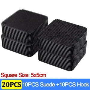 Planet Gates Square-20pcs Carpet Fixing Stickers 100/2pcs Double High Adhesive Car Fixed Patches Non-slip Mat Home Floor Foot Mats Non-slip Grip Tapes New