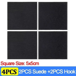 Planet Gates Square-4pcs Carpet Fixing Stickers 100/2pcs Double High Adhesive Car Fixed Patches Non-slip Mat Home Floor Foot Mats Non-slip Grip Tapes New