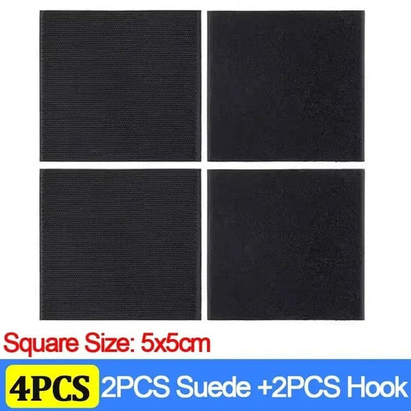 Planet Gates Square-4pcs Carpet Fixing Stickers 100/2pcs Double High Adhesive Car Fixed Patches Non-slip Mat Home Floor Foot Mats Non-slip Grip Tapes New