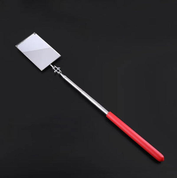 Planet Gates square / CHINA 1Pc Square/round Rotatable Mirror Angle Telescopic Mirror Extendible Inspection Stainless Steel Detection Tool Equipment