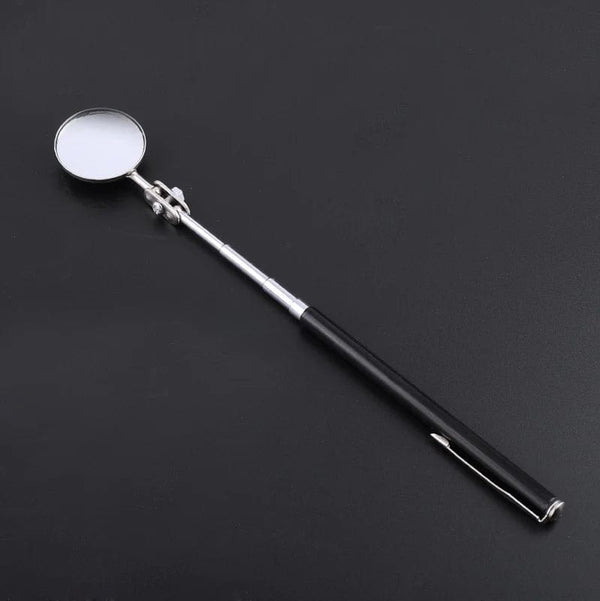 Planet Gates square / CHINA 1Pc Square/round Rotatable Mirror Angle Telescopic Mirror Extendible Inspection Stainless Steel Detection Tool Equipment