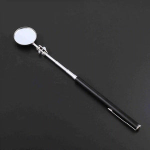 Planet Gates square / CHINA 1Pc Square/round Rotatable Mirror Angle Telescopic Mirror Extendible Inspection Stainless Steel Detection Tool Equipment