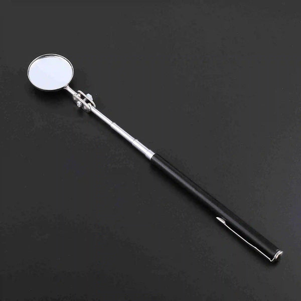 Planet Gates square / CHINA 1Pc Square/round Rotatable Mirror Angle Telescopic Mirror Extendible Inspection Stainless Steel Detection Tool Equipment