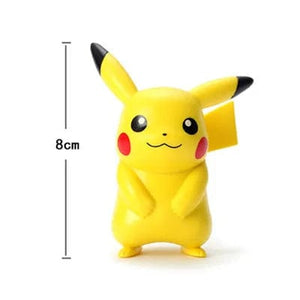 Planet Gates Squirtle 5-8cm Pokemon Anime Figure Pikachu Charmander Squirtle Bulbasaur Psyduck Cute Doll Pet Action Collect Model Kids Toy Gift