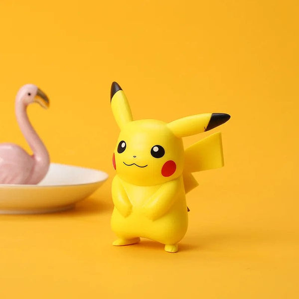 Planet Gates Squirtle 5-8cm Pokemon Anime Figure Pikachu Charmander Squirtle Bulbasaur Psyduck Cute Doll Pet Action Collect Model Kids Toy Gift