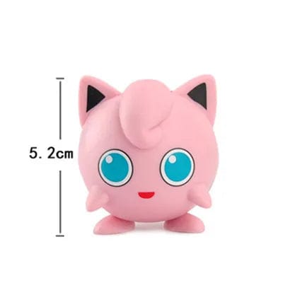 Planet Gates Squirtle 5-8cm Pokemon Anime Figure Pikachu Charmander Squirtle Bulbasaur Psyduck Cute Doll Pet Action Collect Model Kids Toy Gift