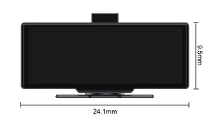 Planet Gates Srnubi 10.26" Dash Cam Rearview Carplay Android Auto 4K DVR GPS Navigation Player Dual Len Recorder Dashboard  24H Park WIFI BT