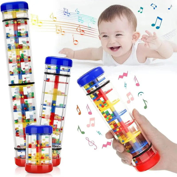 Planet Gates ST185 Baby Toys 6 12 Months Developmental Sensory Rain Stick Shaker Rattle Rainmaker Baby Toy Rainstick Musical Instrument for Babies