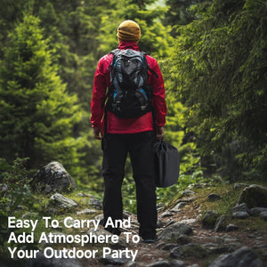 Planet Gates Stainless Steel 1pc 19.81cmH×13.97cmD Tabletop Fire Pit With Stand, Small Table Top Fire Pit, Smokeless Portable Fire Pit For Camping With Travel Bag, Fueled By Wood Or Pellets, Stainless Steel