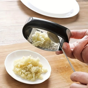 Planet Gates Stainless Steel 1pc, Stainless Steel Garlic Press, Easily Mince Garlic With This Multi-Functional Kitchen Tool !