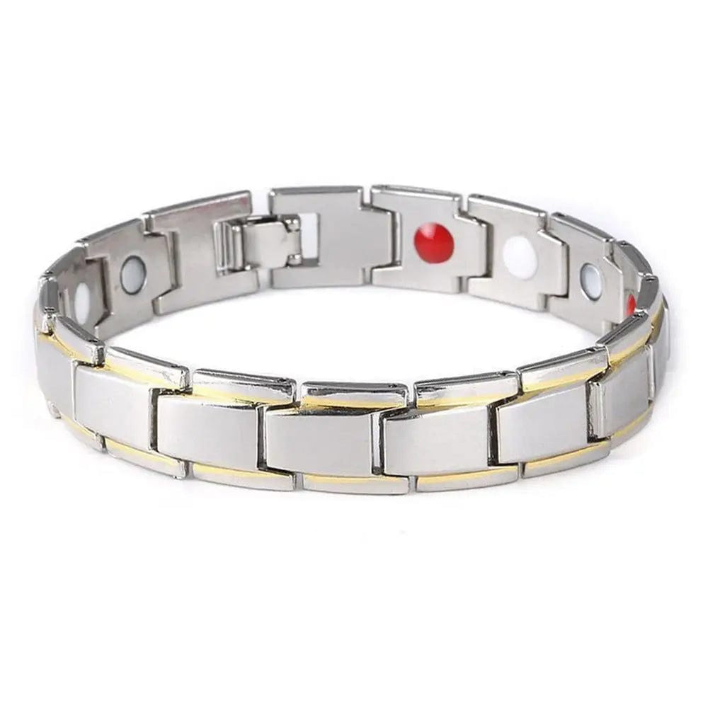 Planet Gates Stainless Steel Magnetic Bracelets for Arthritis Pain Relief Therapy Elastic Bangle Bracelet Jewelry Health Slimming Weight H9I4