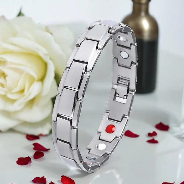 Planet Gates Stainless Steel Magnetic Bracelets for Arthritis Pain Relief Therapy Elastic Bangle Bracelet Jewelry Health Slimming Weight H9I4