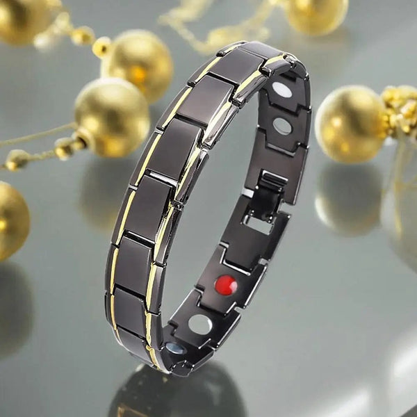 Planet Gates Stainless Steel Magnetic Bracelets for Arthritis Pain Relief Therapy Elastic Bangle Bracelet Jewelry Health Slimming Weight H9I4