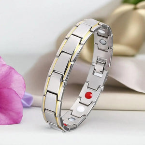 Planet Gates Stainless Steel Magnetic Bracelets for Arthritis Pain Relief Therapy Elastic Bangle Bracelet Jewelry Health Slimming Weight H9I4