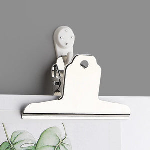 Planet Gates Stainless Steel Multi-functional Metal Clamp Paper Clips Strong Binder School Office Household Stationery Supplies