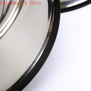 Planet Gates Stainless Steel Pet Dog Bowl Food Storage Container Dog Food Bowl Water Bottle Pet Bowl Feeder Dish for Small Large Dogs Cats