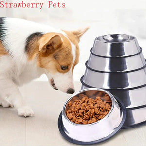 Planet Gates Stainless Steel Pet Dog Bowl Food Storage Container Dog Food Bowl Water Bottle Pet Bowl Feeder Dish for Small Large Dogs Cats
