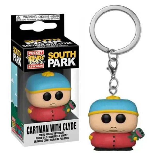 Planet Gates STAN Hot Styles Pocket Funko pop Keychains South Park Kyle Stan Zombie Kenny Cartman PVC Model Toys for Children Birthday Gifts Toys