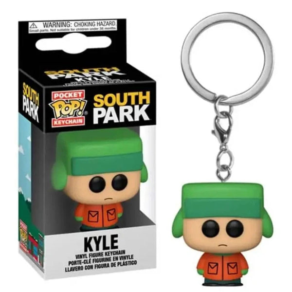 Planet Gates STAN Hot Styles Pocket Funko pop Keychains South Park Kyle Stan Zombie Kenny Cartman PVC Model Toys for Children Birthday Gifts Toys