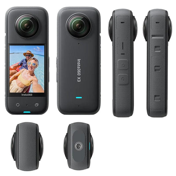 Planet Gates Standalone / CHINA / without Card Insta360 X3 Action Camera 5.7K 360 4K/30 72MP Photo Live Streaming 10m Waterproof Helmet Video Recording Sport Insta 360 X3 Cam