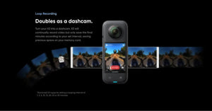 Planet Gates Standalone / CHINA / without Card Insta360 X3 Action Camera 5.7K 360 4K/30 72MP Photo Live Streaming 10m Waterproof Helmet Video Recording Sport Insta 360 X3 Cam