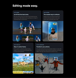 Planet Gates Standalone / CHINA / without Card Insta360 X3 Action Camera 5.7K 360 4K/30 72MP Photo Live Streaming 10m Waterproof Helmet Video Recording Sport Insta 360 X3 Cam