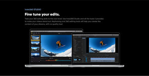 Planet Gates Standalone / CHINA / without Card Insta360 X3 Action Camera 5.7K 360 4K/30 72MP Photo Live Streaming 10m Waterproof Helmet Video Recording Sport Insta 360 X3 Cam